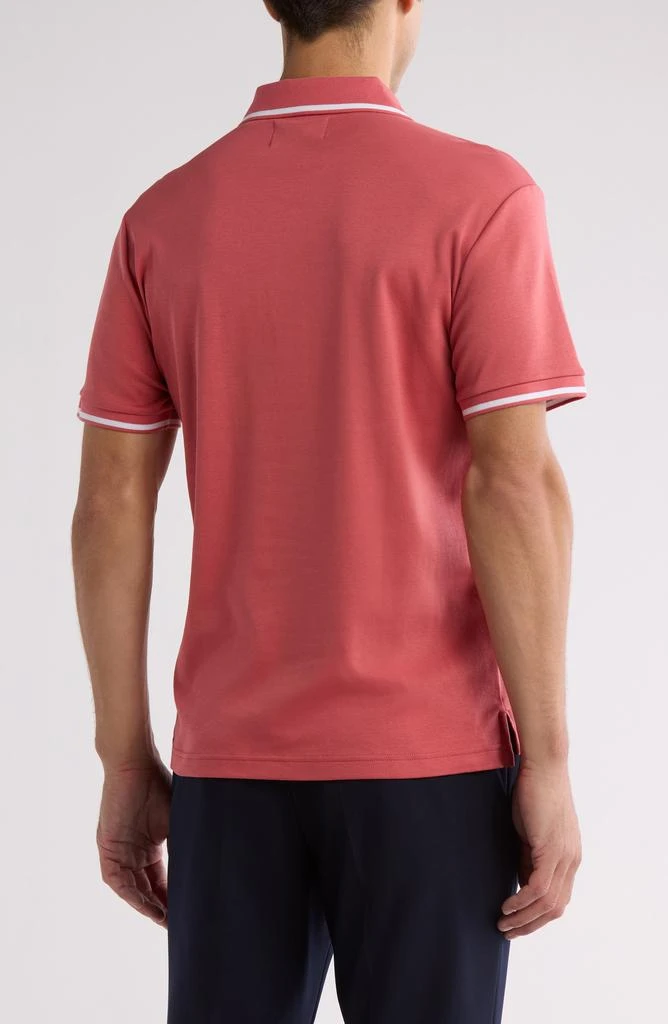 Original Penguin Birdseye Tipped Cotton Piqué Polo 2