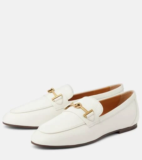 Tod's Double T leather loafers 5