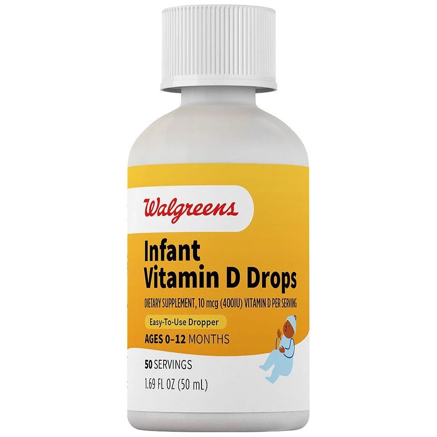 Walgreens Infant Vitamin D Drops 5