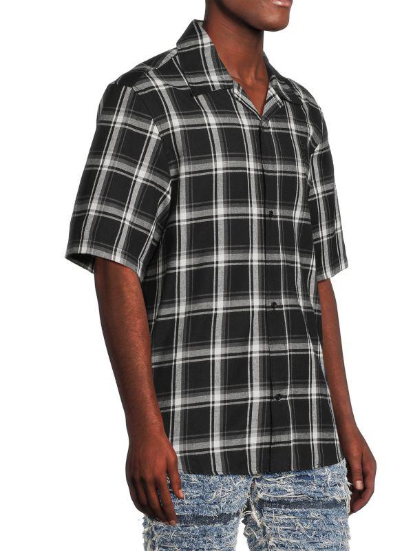1017 ALYX 9SM Plaid Cotton Camp Shirt