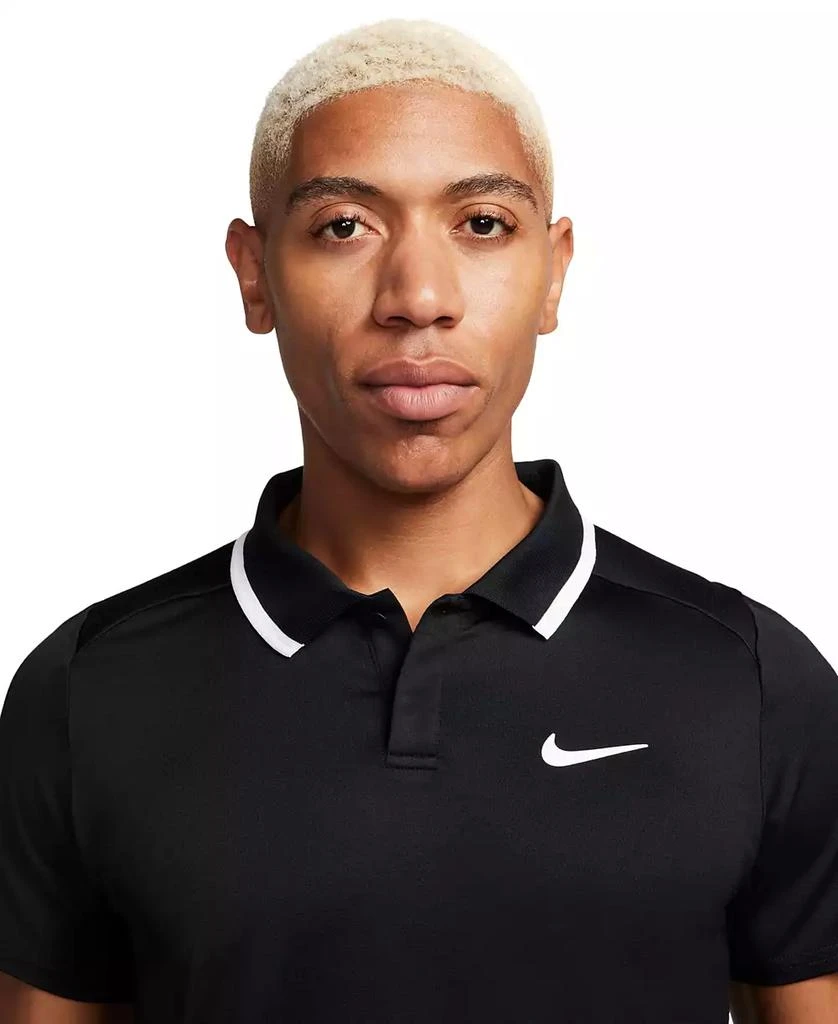 NIKE Men's Advantage Dri-FIT Colorblocked Tennis Polo Shirt 3
