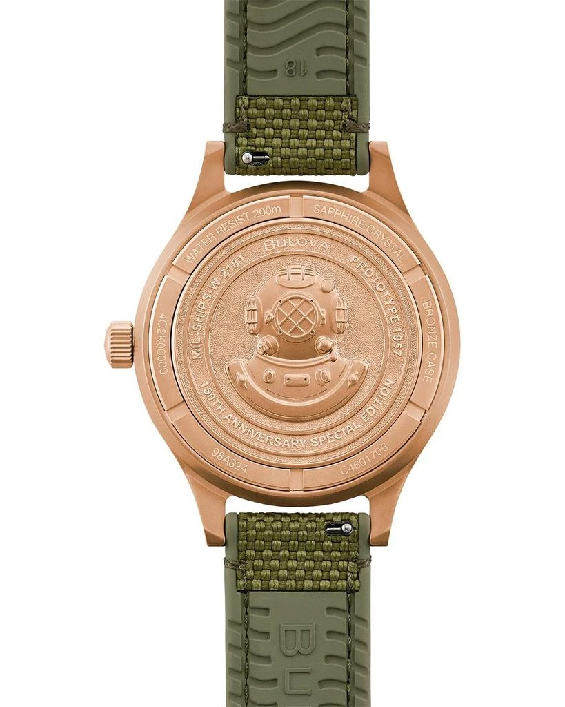 Bulova Mil-Ships Bronze Watch, 41mm 3
