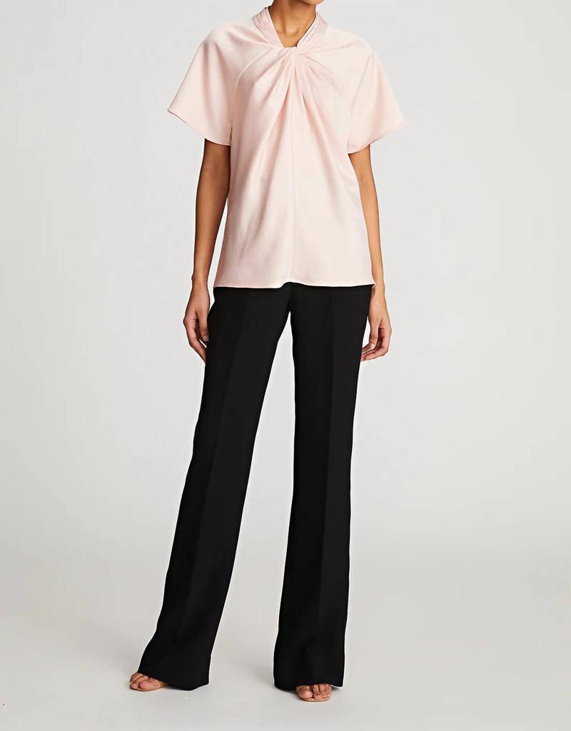 Halston Heritage Nelia Top In Rose