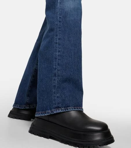 AGOLDE Harper mid-rise straight jeans 5