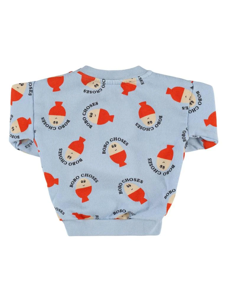 BOBO CHOSES Printed Cotton Sweatshirt 2