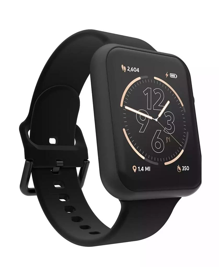 iTouch Unisex Air 4 Jillian Michaels Black Silicone Strap Smartwatch 2