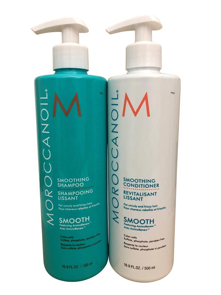 Moroccanoil Moroccanoil Smoothing Shampoo & Conditioner DUO 16.9 OZ Each 1