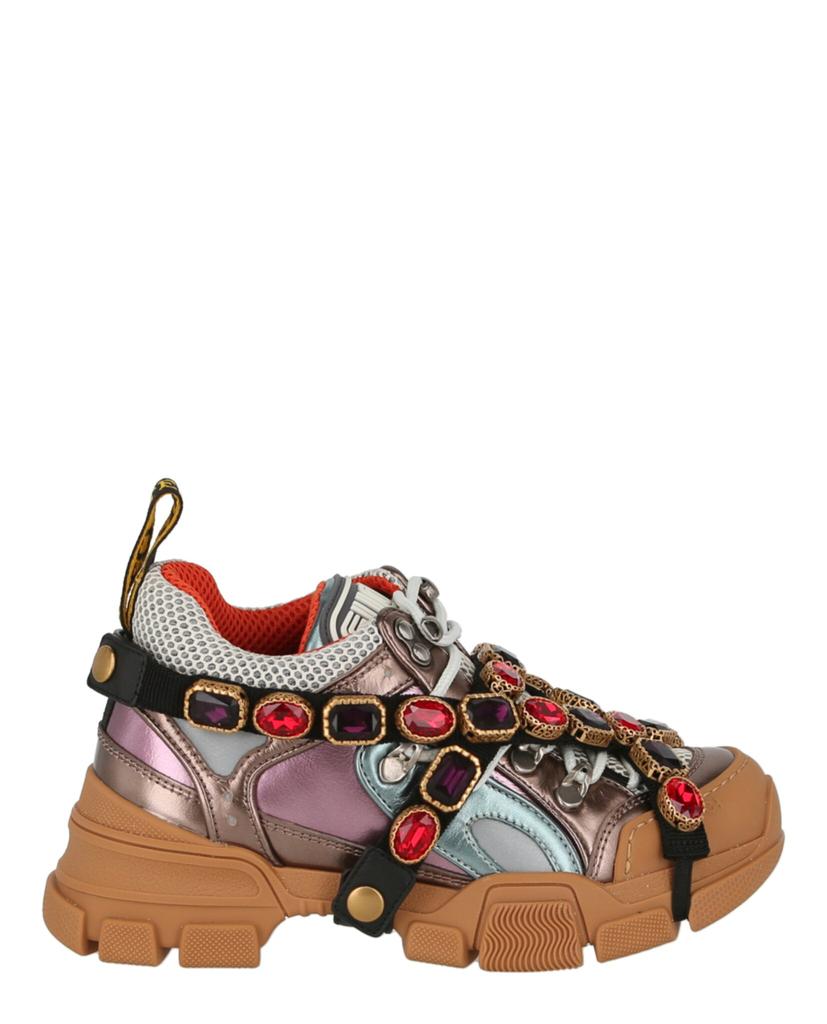 Gucci Flashtrek Chunky Leather Sneakers