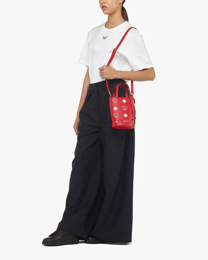 MCM Aren Bucket Tote in Maxi Visetos 3