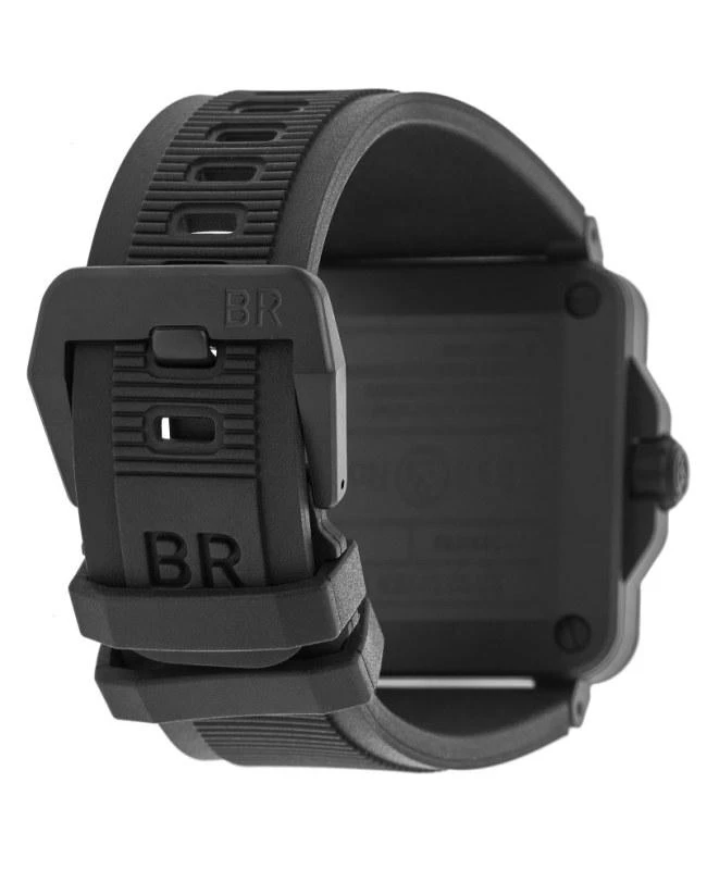 Bell & Ross Bell & Ross BR 03 Automatic Diver Full Lum Blue Dial Ceramic Rubber Strap Men's Watch BR03A-D-LM-CE/SRB 4