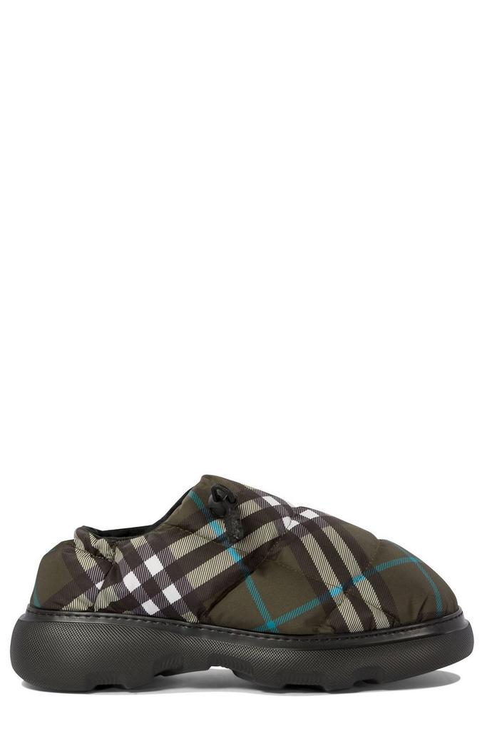 【関税＆送料込み】Burberry Pillow Low Mules Burberry Pillow Low Mules - - Nylon - Multicolor multi EU-36