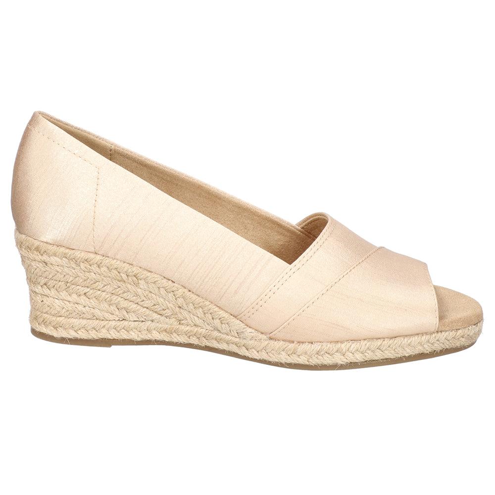 Easy Street Jasper Espadrille Wedge Flats