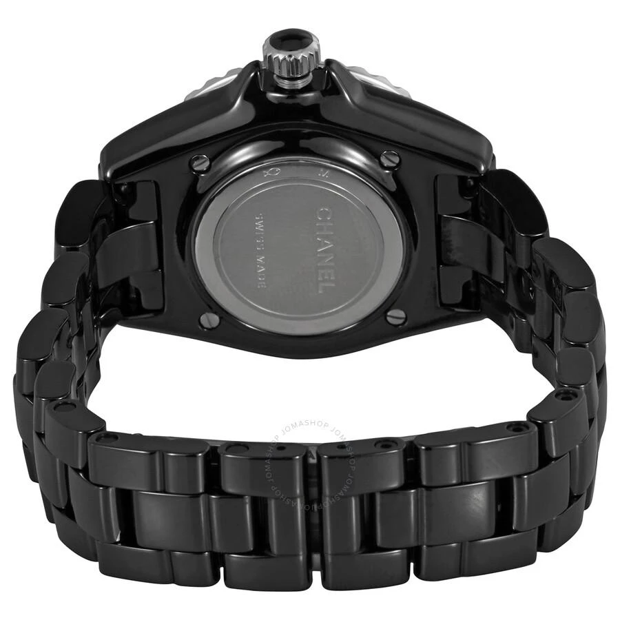 Chanel J12 Quartz Black Dial Ladies Watch H5695 3