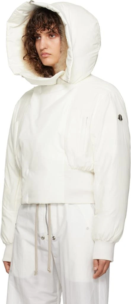 Rick Owens Moncler + Rick Owens Off-White Alice Fur Jacket 4