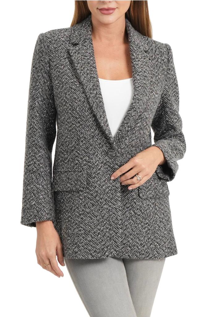 Love Token Love Token - Marcus Jeweled Boyfriend Blazer