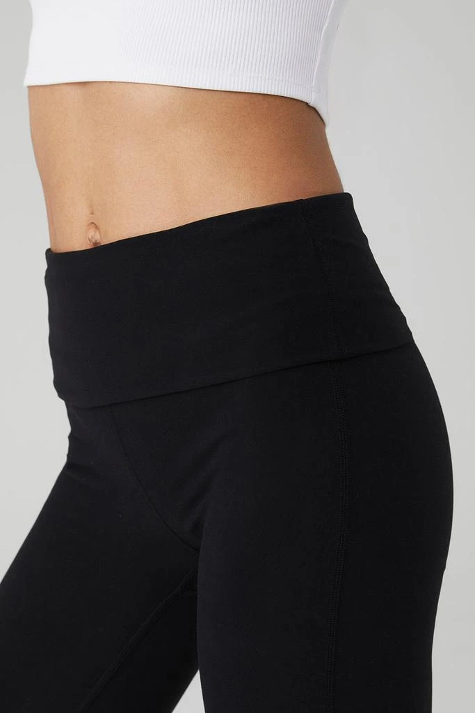 Alo Alosoft Foldover Bootcut Legging - Black 4