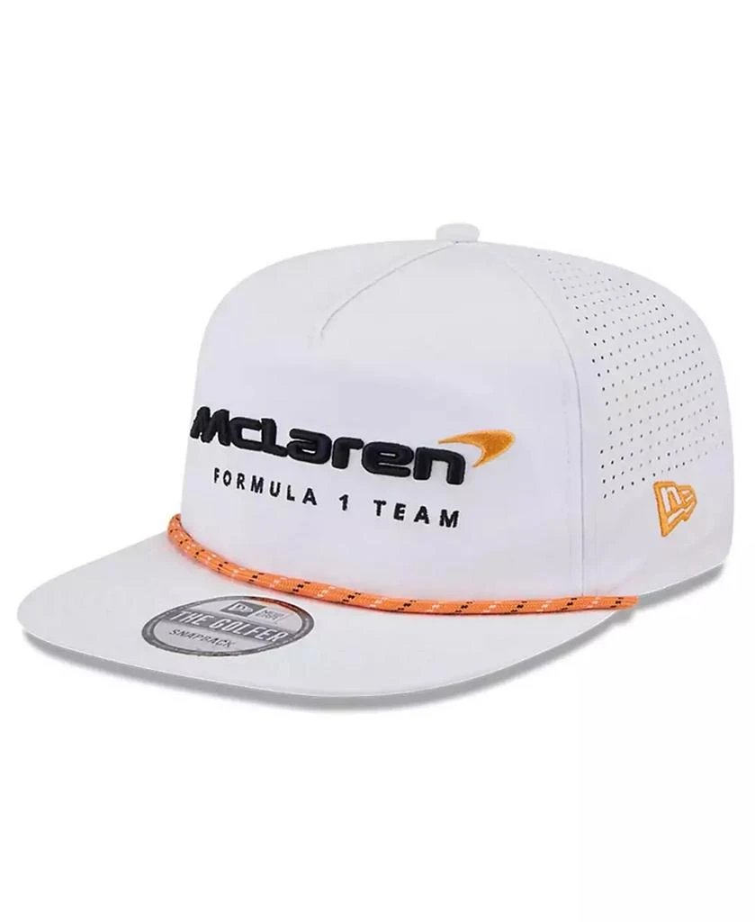New Era Men's White McLaren F1 Team Leisure Featherweight