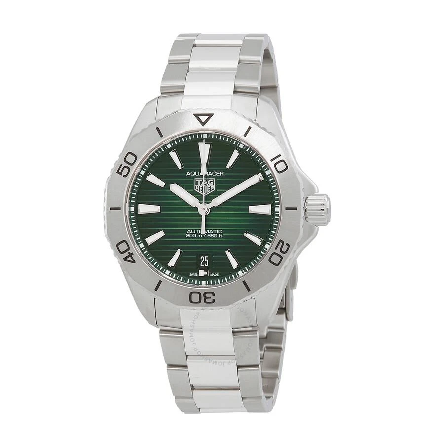 Tag Heuer Aquaracer Automatic Green Dial Men's Watch WBP2115.BA0627 1