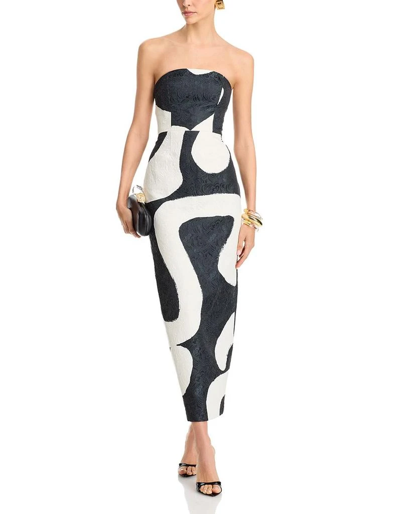 Milly Orion Ink Swirl Dress 3