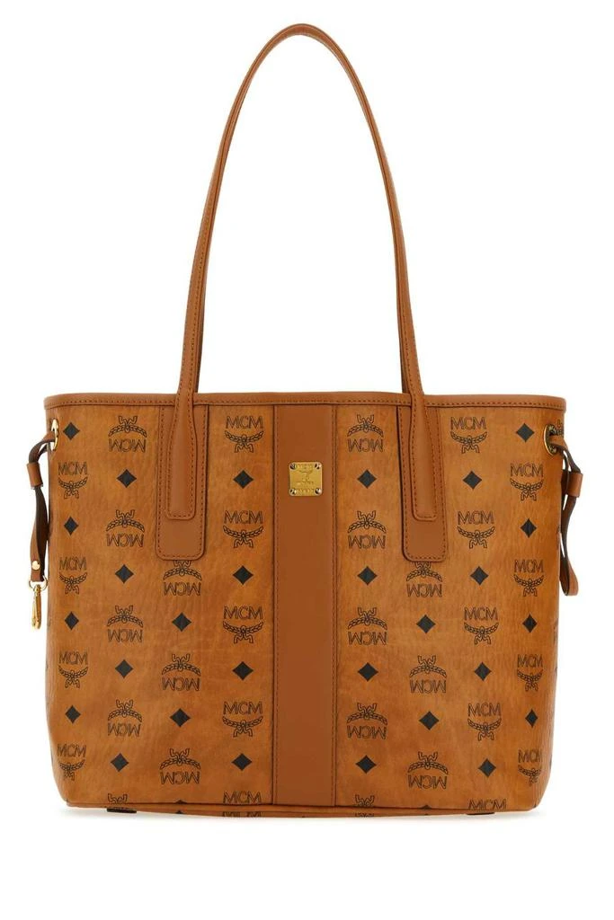 MCM MCM Liz Monogram-Pattern Small Top Handle Bag 1