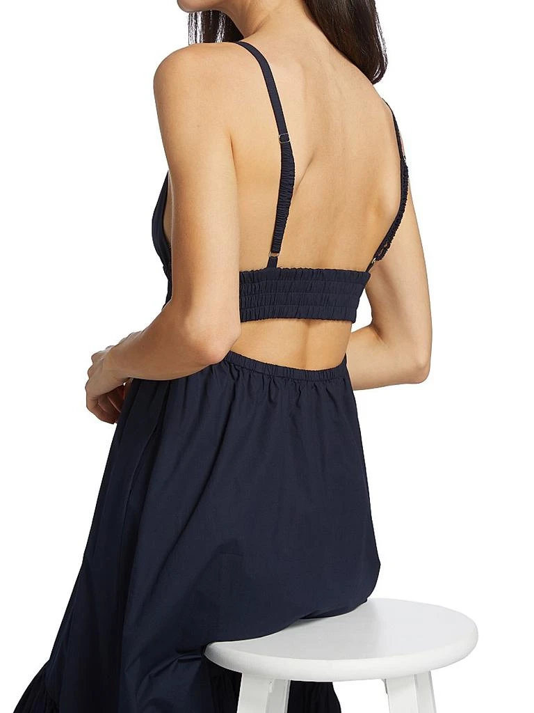 A.L.C. Rhodes V-Neck Tiered Maxi Dress 6