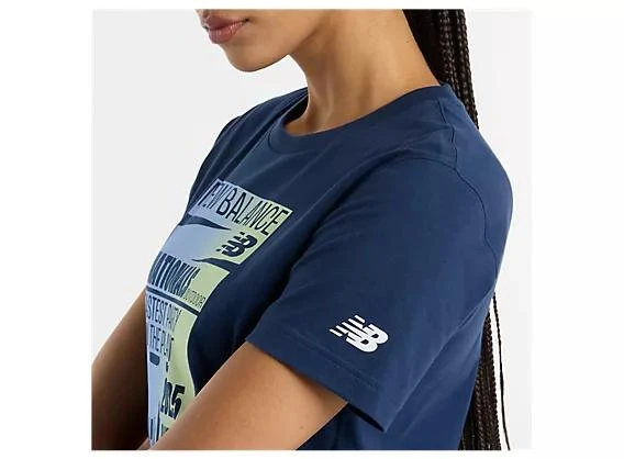 New Balance NB Nationals Outdoor Net Logo T-Shirt 5