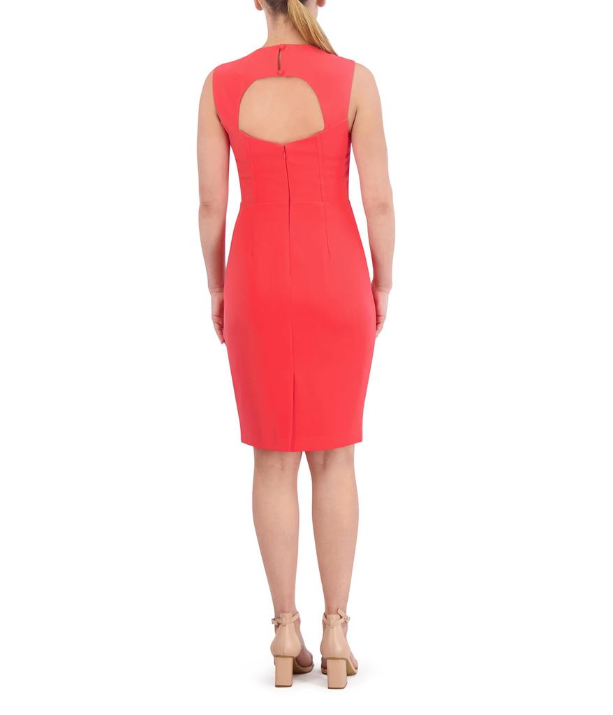 Vince Camuto Stretch Crepe Bodycon With Open Back