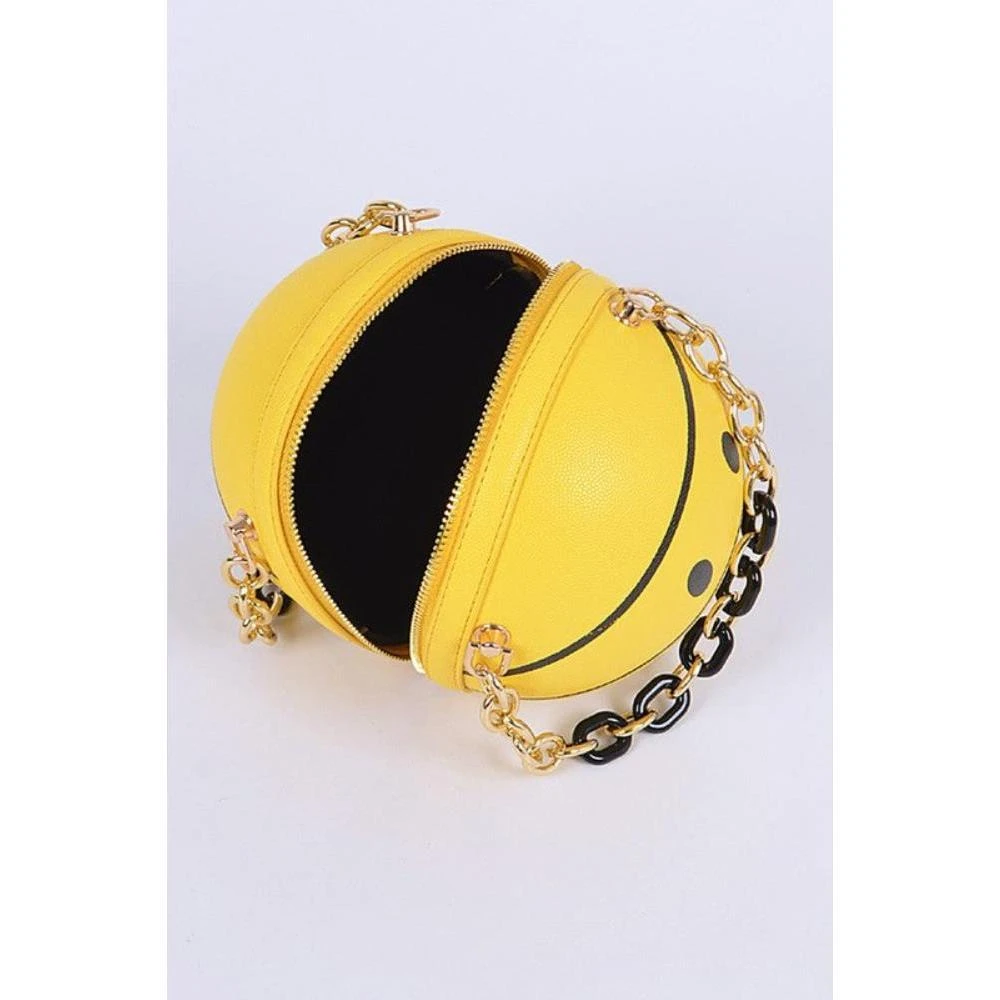 FASHNZFAB Smily Basketball Swing Clutch 3