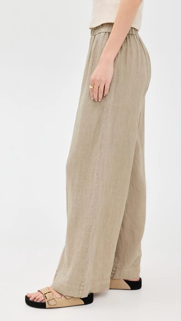 James Perse Lightweight Linen Culotte Pants 3