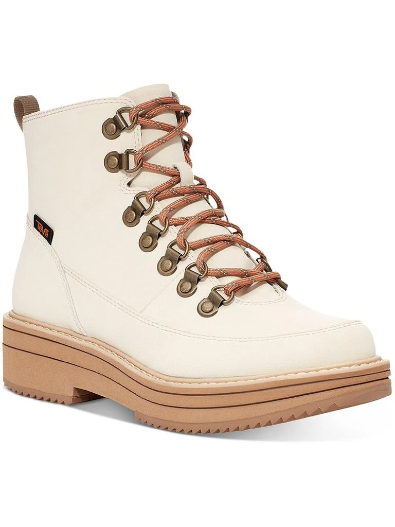 Teva Midform Boots Mens Mid Tops Leather Combat & Lace-up Boots 4