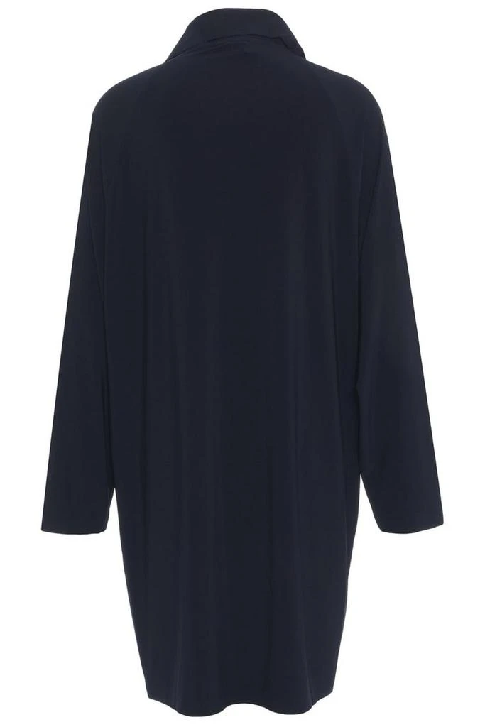 Norma Kamali Norma Kamali Collared Open-Front Coat 2