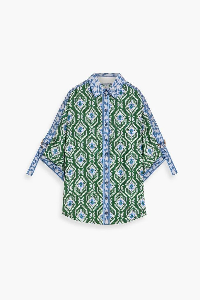 Zimmermann Printed silk-voile shirt