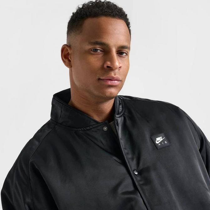 NIKE Men's Nike Air Satin Varsity Puffer Jacket 5