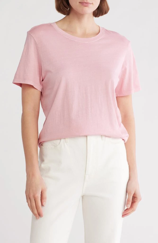 Melrose and Market Washed Cotton Crewneck T-Shirt 1