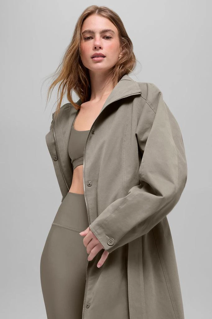 Alo Journey Trench Coat - Light Cocoa 4