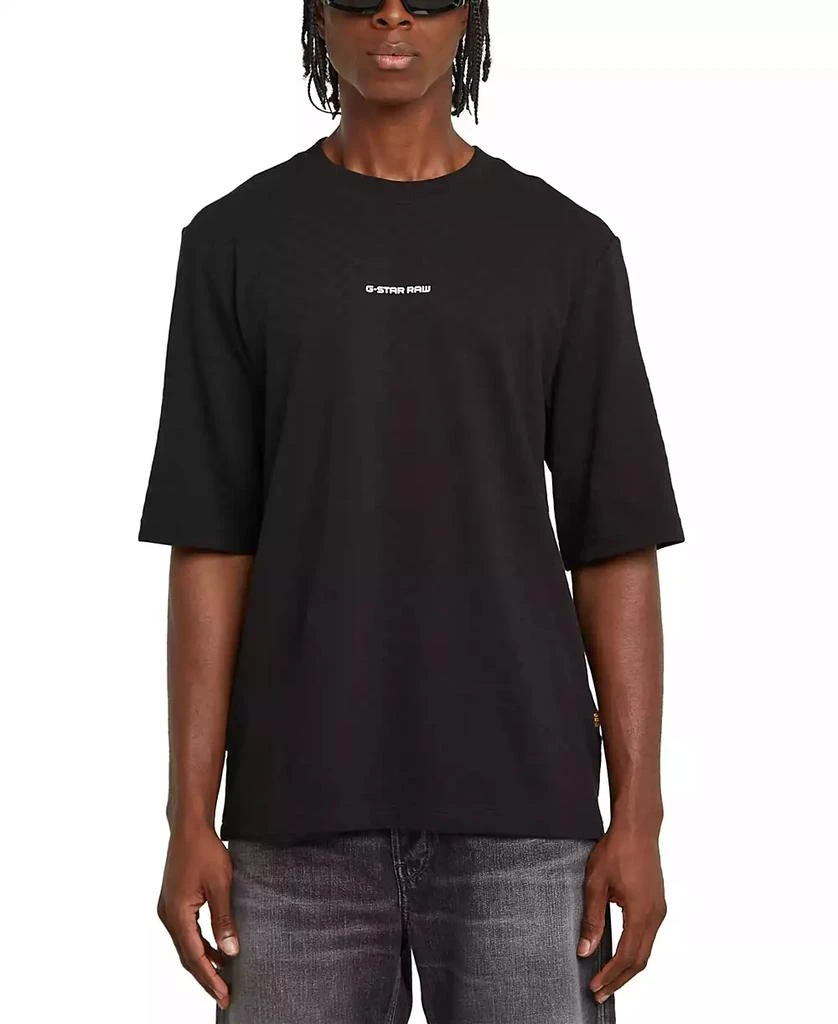 G-Star Men's Checquard Tweeter Lightweight Sweater T-Shirt 1