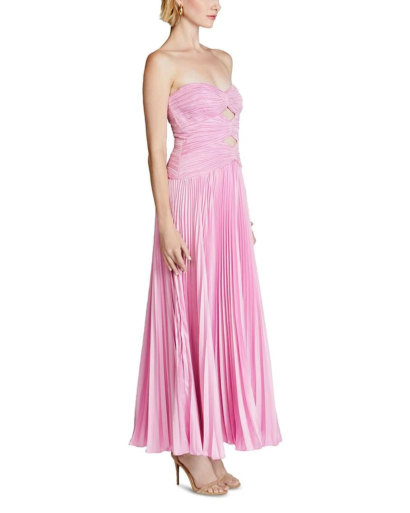 AMUR Carolyn Pleated Midi Dress 3