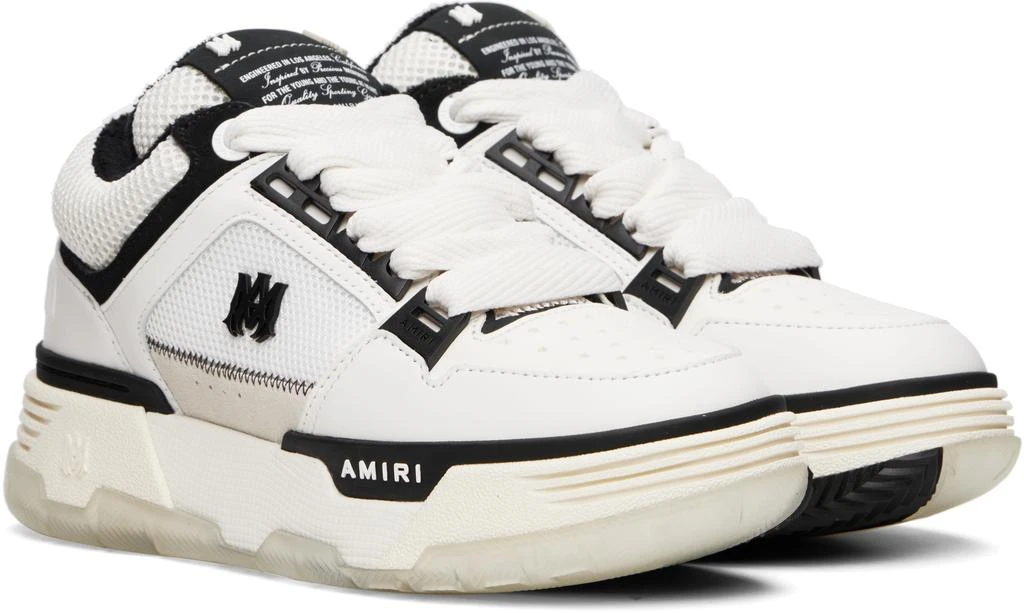 AMIRI Black 
White MA-1 Sneakers 4