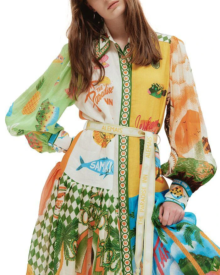 ALÉMAIS Paradiso Shirtdress 7