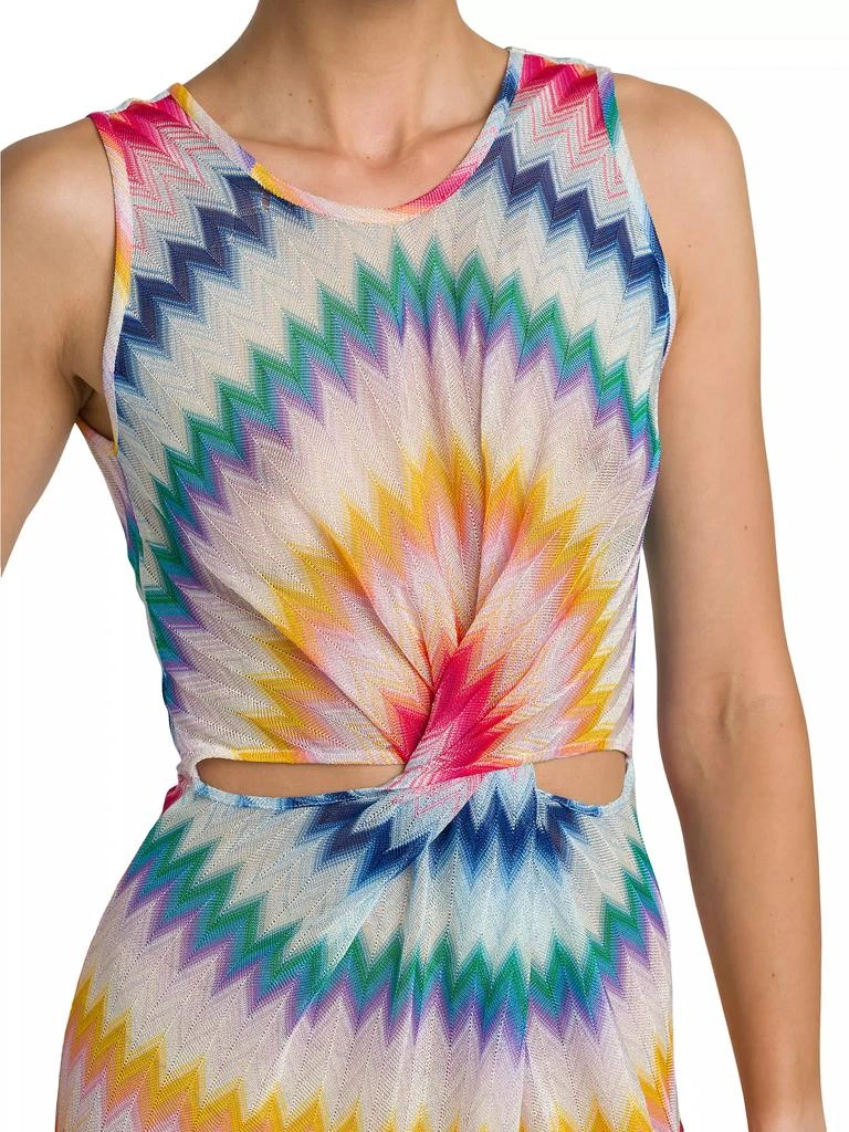 Missoni Tie-Dye Chevron Short Cover-Up 6