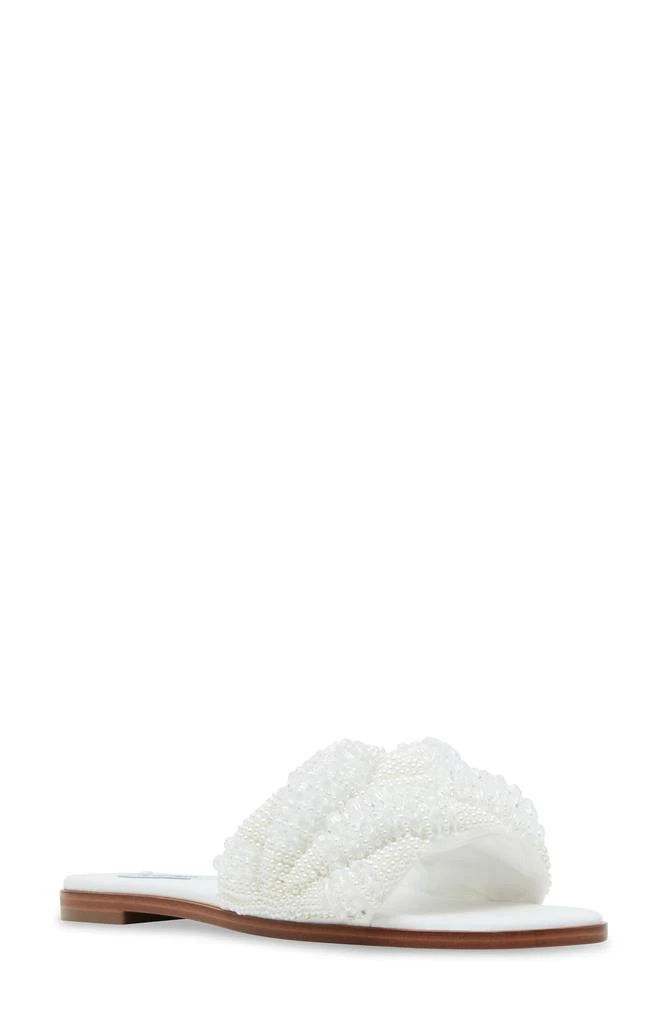 Steve Madden Ecstatic Imitation Pearl Slide Sandal 1