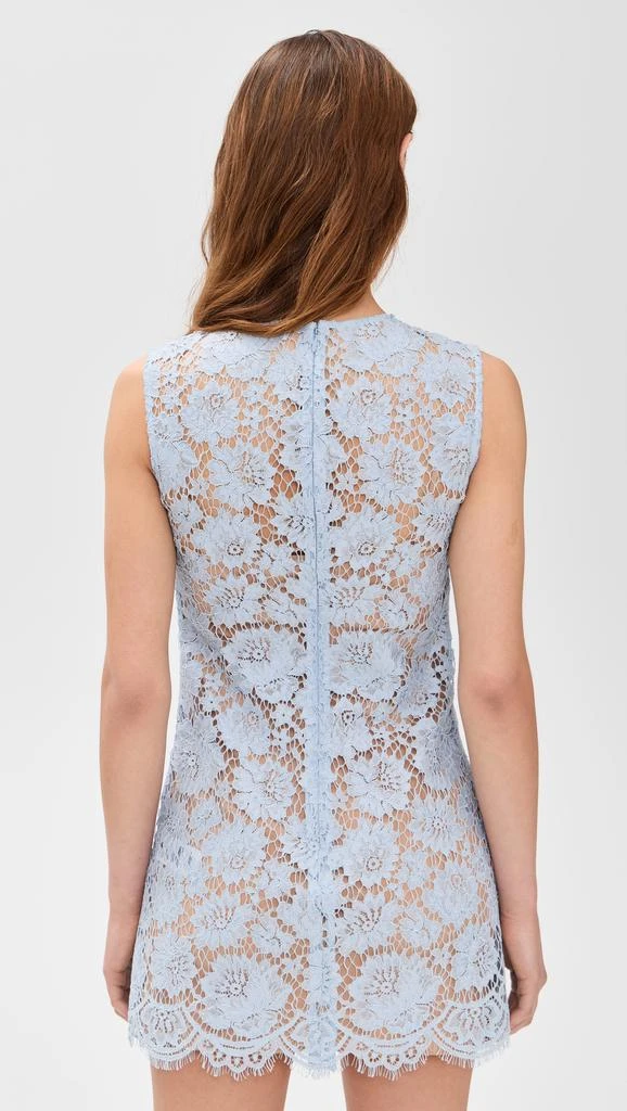 Self Portrait Blue Fine Lace Mini Dress 3