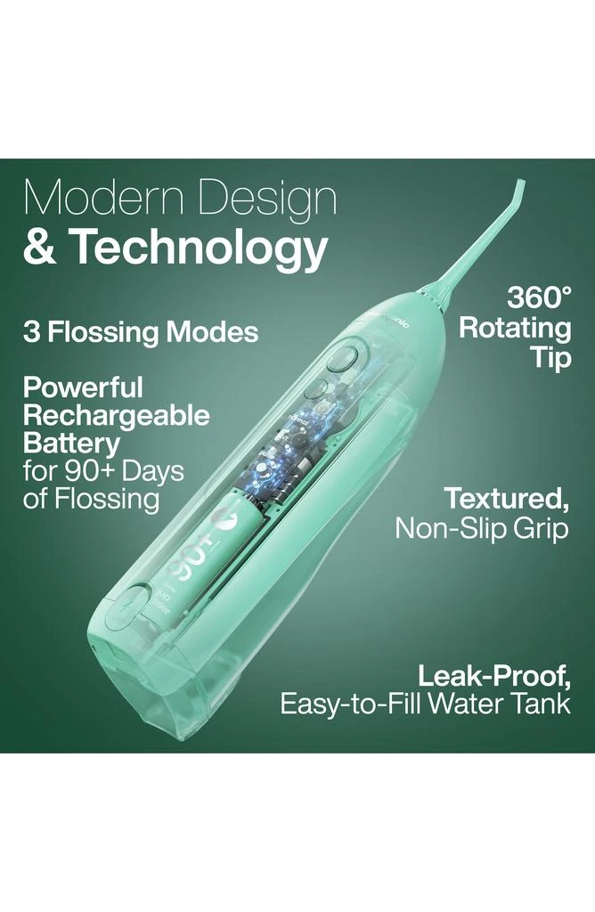 AquaSonic Icon Power Toothbrush & Water Flosser Set 3