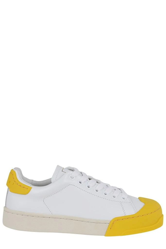 Marni Marni Contrast Panelled Lace-Up Sneakers 1