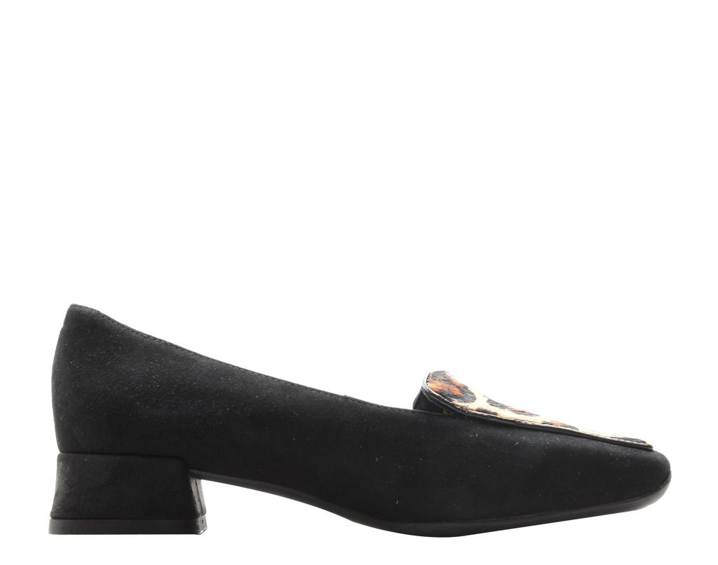 Geox Vivyanne Pump Black/Leopard Women's Casual Shoes D049MC-021QS-C9B5P