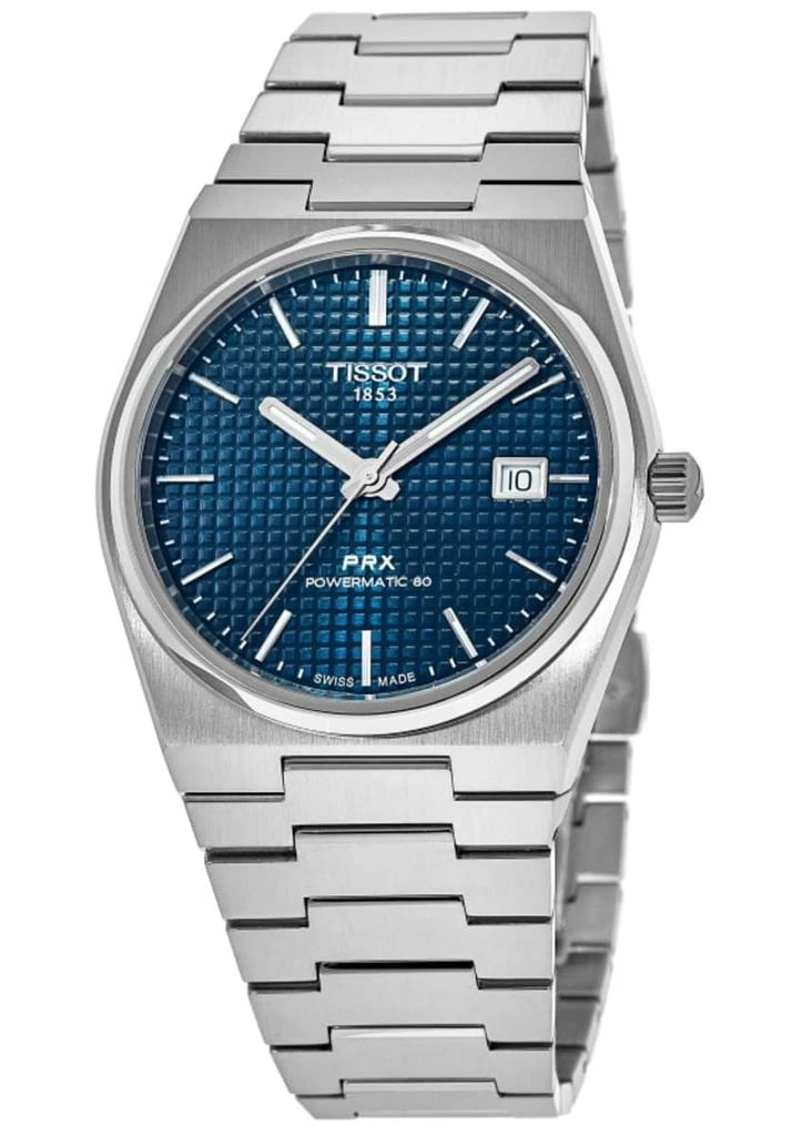Tissot PRX Powermatic 80 35mm Blue Dial Steel Unisex Watch T137.207.11.041.00 1
