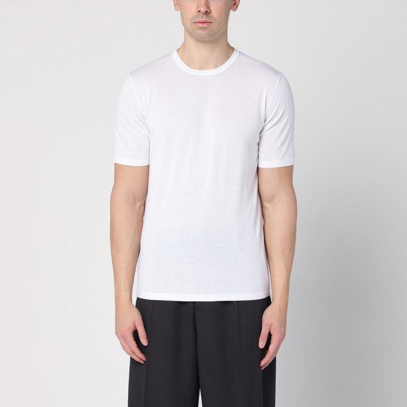 ROBERTO COLLINA Roberto Collina Men's Ribbed Cotton T-Shirt