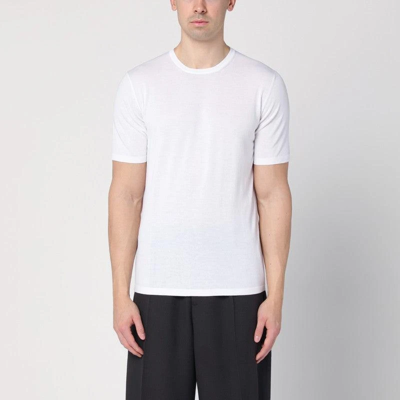 ROBERTO COLLINA Roberto Collina Men's Ribbed Cotton T-Shirt 1