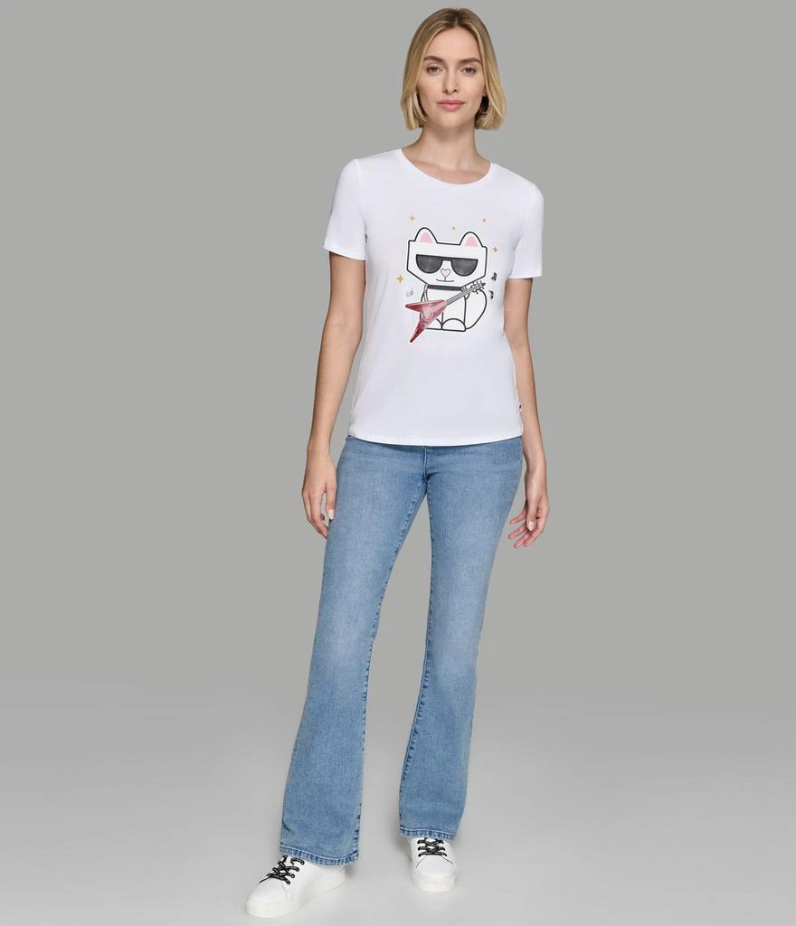 Karl Lagerfeld Paris ROCKER CHOUPETTE TEE 4