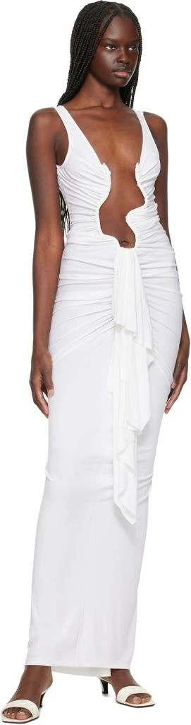 chinese dress ladies Clara White Maxi Dress - US 14 main image 0